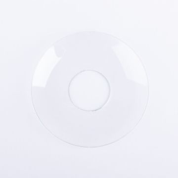 Skleněn&yacute; odkap&aacute;vač TURIBIO na tyčinkov&eacute; sv&iacute;čky do &Oslash;2,4 cm, čir&yacute;, &Oslash;6,8 cm