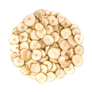 Sušené plátky jablek GERHILD, zelené, Ø 4–6 cm, 200 g