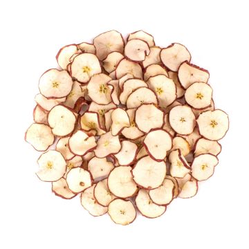 Sušené plátky jablek GERHILD, červené, Ø4-6cm, 200g