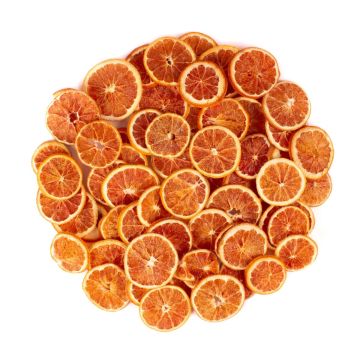 Sušené plátky grapefruitu DISTELLA, oranžové, Ø 4–6 cm, 200 g