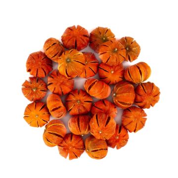 Sušené mandarinky NIARATU, nařezané, oranžové, Ø 4–5 cm, 250 g