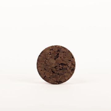 Kulatý korkový podtácek lisovaný MANARA, tmavý, 1,8 cm, Ø10 cm Kulatý korkový podtácek lisovaný MANARA, tmavý, 1,8 cm, Ø10 cm