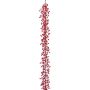 Umělý věnec z ohnivce SIVRON, bobule, červený, 150cm