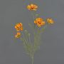 Dekorativní větvička PONGAU košík na šperky, oranžová, 70cm, Ø5-7cm