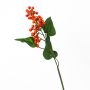 Umělá větev bezu HOLDA s bobulemi, oranžová, 45cm