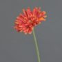 Umělá gerbera AITANA, oranžová, 55cm, Ø10cm
