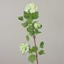 Umělá sněhová koule DJAMILA, bílo-zelená, 75cm