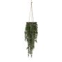 Umělý stropní věnec cedrový ORFILA, zmrzlý, zelenobílý, 125cm