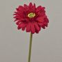 Umělá květina gerbera QIUDONG, červená, 50cm