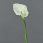 Umělá květina Zantedeschia ZHILONG, bílá, 55cm
