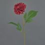 Umělá květina jiřina WANRU, vínová, 50cm