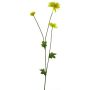 Umělá květina chryzantéma YUNJUAN, žlutá, 60cm