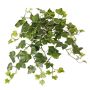 Umělý závěsný břečťan ARJANA, křížová dvířka, zeleno-bílá, 50cm
