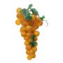 Umělé ovocné hrozny XXL AMANY, oranžovo-žluté, 30cm, Ø15cm