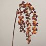 Umělá větvička černého bezu SWANTJE, plody, vínově oranžová, 40cm