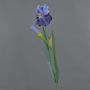 Umělá rostlina kosatec ALYSSA, modrá, 70cm, Ø13cm