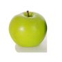 Plastové jablko ADALBERO, zelená, 8cm, Ø8cm