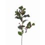 Umělá větvička cesmíny TIBAR s bobulemi, zelená, 75 cm