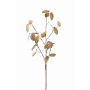 Umělá rostlina Lunaria větev BAMBY, zlatá, 90cm
