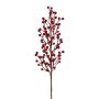 Umělá bramborová růže FRULKE se šípky, červená, 70cm