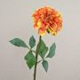 Umělá jiřina TINKALA, oranžová, 60cm, Ø11cm