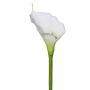 Plastová květina Calla GOLMA, bílá, 70cm