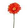 Dekorativní gerbera VORNEK, oranžová, 65cm