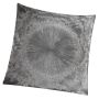 Čtvercový dekorativní podnos JEFFERSON, plast, černý, 23x23x1,5-4cm