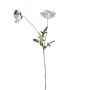 Umělá maková větvička GUNDULA, Eco Collection, šedomodrá, 70cm, Ø7-8cm