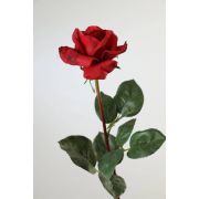 Umělá růže AMELIE, červená, 70cm, Ø8cm