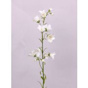 Umělá rostlina zvonek GISELA, bílá, 65cm, Ø5cm