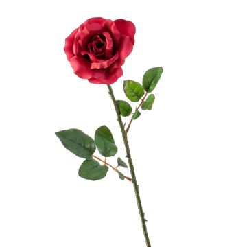 Plastová růže AMY, červená, 65cm, Ø10cm