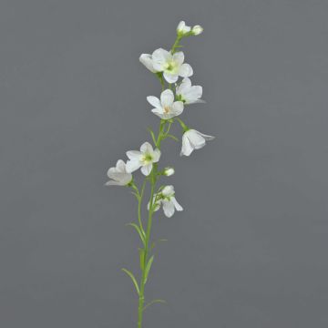 Umělá rostlina zvonek GISELA, bílá, 65cm, Ø5cm