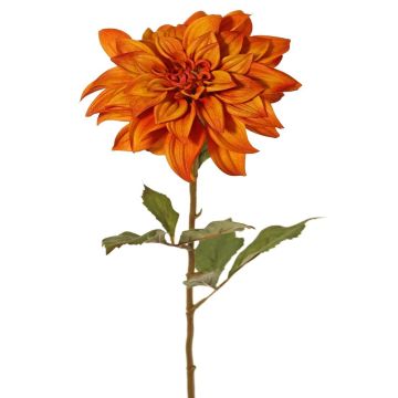 Dekorativní jiřinka PHILLIPPA, Eco Collection, oranžovo-žlutá, 65cm, Ø15cm