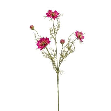 Dekorativní větvička černého kmínu JENNIE, tmavě růžová, 70cm