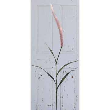 Umělá tráva dochan LEBRERO s latami, růžová, 175cm