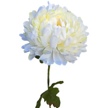 Umělá chryzantéma FYRFOR, krémově bílá, 70cm