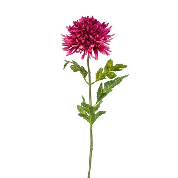 Umělá chryzantéma WASMER, růžová, 70cm