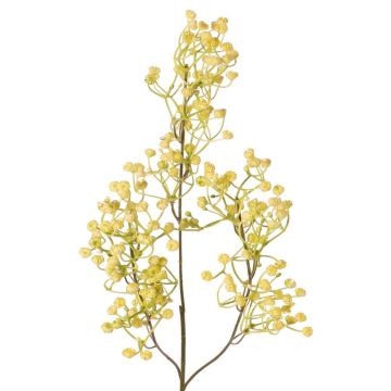 Umělá větvička gypsofily MURMYN, žlutozelená, 65cm