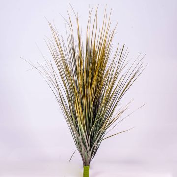 Plastová rostlina psárka LENNARD na zápichu, zeleno-hnědá, 70cm