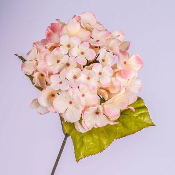 Textilní hortenzie MONA, růžová, 70cm, Ø16cm
