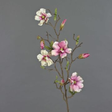 Umělý šácholan MARGA, růžová, 80cm, Ø6-8cm