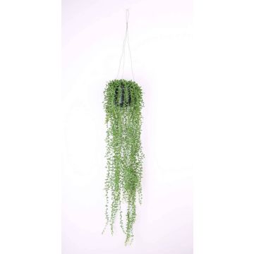 Umělá převislá rostlina senecio COSIMA v dekoračním květináči, zelená, 70cm