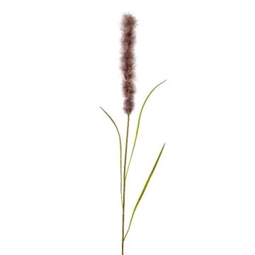 Umělý trs pampové trávy JARME, fialový, 100cm