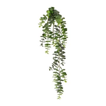 Umělý závěsný eukalyptus ZANVOR, tyč, zelený, 65cm