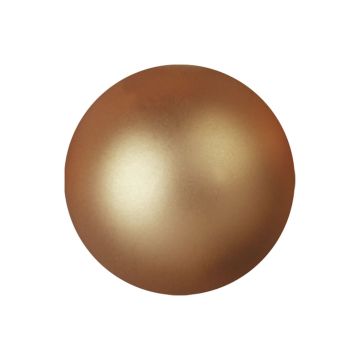 Vánoční ozdoby FABIANA, 48 kusů, měděná metalíza, Ø3,5cm