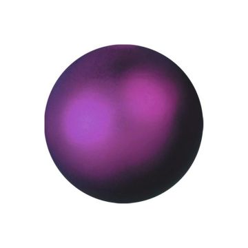 Vánoční ozdoby FABIANA, 48 kusů, metalická fialová, Ø3,5cm