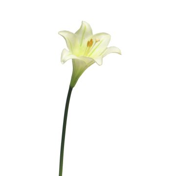 Umělá květina velikonoční lilie XINGWANG, krémová, 45cm