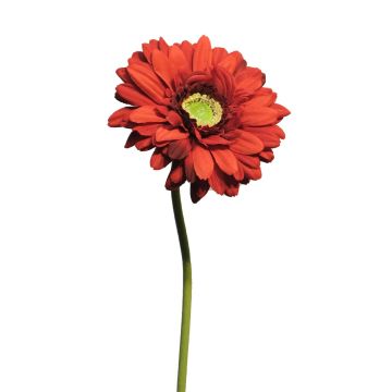 Umělá květina gerbera QIUDONG, červená, 50cm