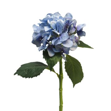 Umělá květina hortenzie FUXIANG, modrá, 50cm